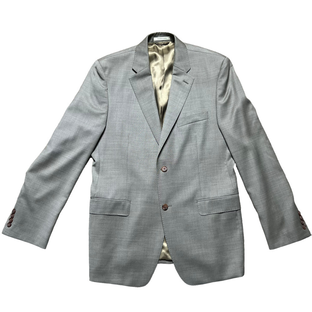 Ralph Lauren Mens Brown Trim Fit Sports Coat Wool Jacket Lined Size 40R